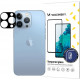 Apsauginis grūdintas stiklas Apple iPhone 15 Pro telefono kamerai "Wozinsky Full Camera Glass 9H"