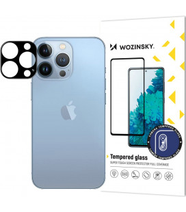 Apsauginis grūdintas stiklas Apple iPhone 15 Pro telefono kamerai "Wozinsky Full Camera Glass 9H"