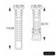 Juoda apyrankė Apple Watch SE / 8 / 7 / 6 / 5 / 4 / 3 / 2 / 1 (38 / 40 / 41 mm) laikrodžiams "Strap Triple Protection"