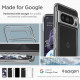 Skaidrus dėklas Google Pixel 8 Pro telefonui "Spigen Ultra Hybrid"