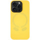 Geltonas dėklas Apple iPhone 15 Pro telefonui "Tactical MagForce Aramid Industrial Limited Edition"