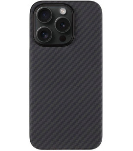 Juodas dėklas Apple iPhone 15 Pro telefonui "Tactical MagForce Aramid Cover"