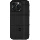 Juodas dėklas Apple iPhone 15 Pro Max telefonui "Tactical Infantry Cover"