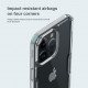 Skaidrus dėklas Apple iPhone 15 Pro telefonui "Nillkin Nature TPU Pro"