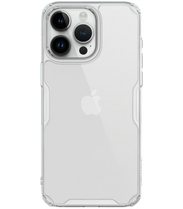Skaidrus dėklas Apple iPhone 15 Pro Max telefonui "Nillkin Nature TPU Pro"