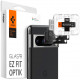 Kameros apsauga Google Pixel 8 telefono kamerai apsaugoti "Spigen Optik.TR EZ Fit Camera Protector 2-Pack"