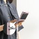 Rožinis dėklas Samsung Galaxy Z Flip 5 telefonui "Ringke Slim Magnetic"