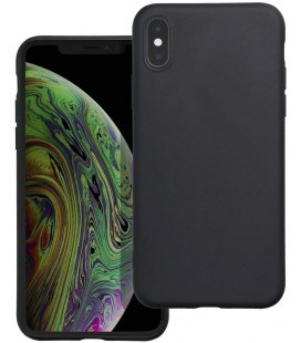 Matinis juodas dėklas Apple iPhone XS Max telefonui "Matt Case"