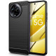 Juodas dėklas Realme 11 5G telefonui "Tech-Protect TPUCarbon"