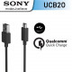 Originalus Sony USB - Type-C 3A 100cm laidas "UCB-20 Sony"