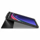 Juodas atverčiamas dėklas Samsung Galaxy Tab S9 11.0 X710 / X716B planšetei "Spigen Ultra Hybrid PRO"