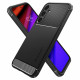 Matinis juodas dėklas Samsung Galaxy S23 FE telefonui "Spigen Rugged Armor"