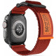 Oranžinė apyrankė Apple Watch 4 / 5 / 6 / 7 / 8 / 9 / SE / Ultra 1 / 2 (42 / 44 / 45 / 49 mm) laikrodžiui "Tech-Protect Scout"