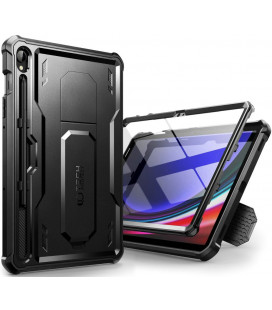 Juodas dėklas Samsung Galaxy Tab S9 / S10 FE planšetei "Tech-Protect Kevlar Pro"