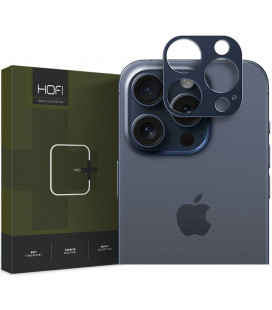 Mėlyna kameros apsauga Apple iPhone 15 Pro / 15 Pro Max telefonui "Hofi Alucam Pro+"