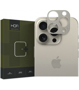 Pilka (Titanium) kameros apsauga Apple iPhone 15 Pro / 15 Pro Max telefonui "Hofi Alucam Pro+"