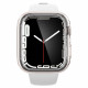 Skaidrus dėklas Apple Watch 7 / 8 / 9 (45mm) laikrodžiui "Spigen Ultra Hybrid"