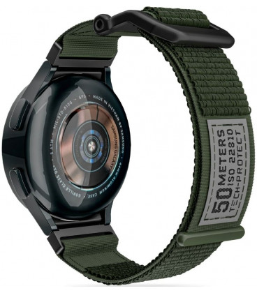 Žalia apyrankė Samsung Galaxy Watch 4 / 5 / 5 Pro / 6 laikrodžiui "Tech-Protect Scout"