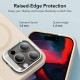 Smėlio spalvos dėklas Apple iPhone 15 Pro telefonui "ESR Cloud Kickstand Halolock Magsafe"