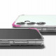Matinis skaidrus dėklas Samsung Galaxy S23 FE telefonui "Ringke Fusion"