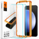 Apsauginis grūdintas stiklas Samsung Galaxy S23 FE telefonui "Spigen AlignMaster Glas tR 2-Pack"