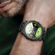 Juoda apyrankė su ekrano apsauga Samsaung Galaxy Watch 4 / 5 / 6 (44mm) laikrodžiui "Supcase IBLSN Armorbox 2-Set"