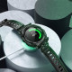Juoda apyrankė su ekrano apsauga Samsaung Galaxy Watch 6 Classic (47mm) laikrodžiui "Supcase IBLSN Armorbox 2-Set"