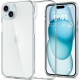 Skaidrus dėklas Apple iPhone 15 telefonui "Spigen Liquid Crystal"
