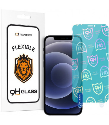 Ekrano apsauga Apple iPhone 11 telefonui "Tel Protect Flexible Hybrid Tempered Glass"