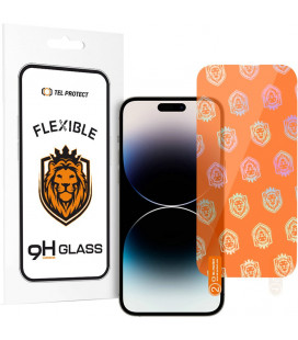 Ekrano apsauga Apple iPhone 14 Pro telefonui "Tel Protect Flexible Hybrid Tempered Glass"