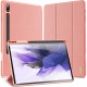 Rožinis atverčiamas dėklas Samsung Galaxy Tab S9 Plus 12.4 X810 / X816B planšetei "Dux Ducis Domo"