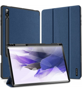 Mėlynas atverčiamas dėklas Samsung Galaxy Tab S9 Plus 12.4 X810 / X816B planšetei "Dux Ducis Domo"