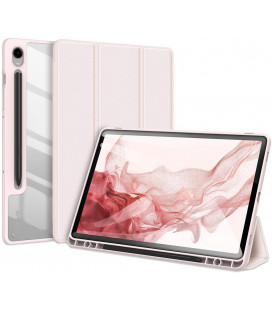 Rožinis atverčiamas dėklas Samsung Galaxy Tab S9 11.0 X710 / X716B planšetei "Dux Ducis Toby"