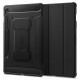 Juodas atverčiamas dėklas Samsung Galaxy S10 Lite / S9 FE 10.9 planšetei "Spigen Rugged Armor PRO"