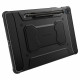 Juodas atverčiamas dėklas Samsung Galaxy S10 Lite / S9 FE 10.9 planšetei "Spigen Rugged Armor PRO"