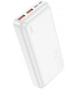 Balta Išorinė baterija Power Bank 22.5W 20000mAh "Hoco J101A PD 20W+Quick Charge 3.0 22.5W"