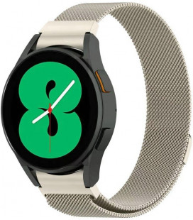 Gelsva apyrankė Samsung Galaxy Watch 4 / 5 / 5 Pro / 6 laikrodžiui "Tech-Protect Milaneseband 2"