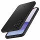Juodas dėklas Samsung Galaxy S23 FE telefonui "Spigen Thin Fit"