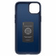 Mėlynas dėklas Apple iPhone 15 telefonui "Spigen Thin Fit"