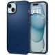 Mėlynas dėklas Apple iPhone 15 telefonui "Spigen Thin Fit"