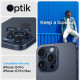 Kameros apsauga Apple iPhone 14 Pro / Max / 15 Pro / Max / 16 Pro / Max / 17 Pro / Max "Spigen Optik.TR EZ Fit 2-Pack