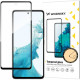 Juodas apsauginis grūdintas stiklas Samsung Galaxy A53 5G telefonui "Wozinsky Full Glue"