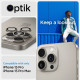 Kameros apsauga Apple iPhone 14 Pro / 14 Pro Max / 15 Pro / 15 Pro Max / 16 Pro / 16 Pro Max "Spigen Optik.TR EZ Fit"