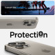 Kameros apsauga Apple iPhone 14 Pro / Max / 15 Pro / Max / 16 Pro / Max / 17 Pro / Max "Spigen Optik.TR EZ Fit"
