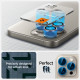 Kameros apsauga Apple iPhone 14 Pro / Max / 15 Pro / Max / 16 Pro / Max / 17 Pro / Max "Spigen Optik.TR EZ Fit"