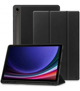 Juodas atverčiamas dėklas Samsung Galaxy Tab S9 11.0 / S9 FE / S10 FE / S10 Lite 10.9 planšetei "Tech-Protect SC"