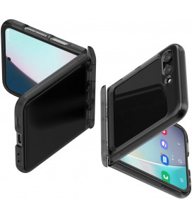 Pilkas dėklas Samsung Galaxy Z Flip 5 telefonui "Spigen Thin Fit Pro"