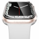 Skaidrus dėklas Apple Watch 7 / 8 / 9 (41mm) laikrodžiui "Spigen Ultra Hybrid"