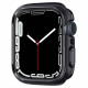 Pilkas dėklas Apple Watch 7 / 8 / 9 (41mm) laikrodžiui "Spigen Ultra Hybrid"
