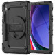 Juodas dėklas Samsung Galaxy Tab S9 FE 10.9 X510 / X516B planšetei "Tech-Protect Solid360"